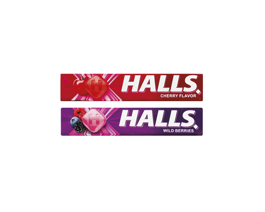 Льодяники вишня, лісові ягоди, 25.2 г Halls™