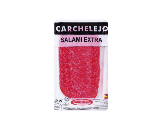 Ковбаса Salami Extra, нарізка, 90 г Carchelejo™