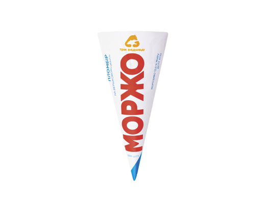 Морозиво пломбір Моржо, 100 г Три ведмеді™