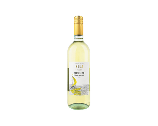 Вино Vermentino Terre Siciliane біле сухе 12%, 0.75 л Vela Garda™
