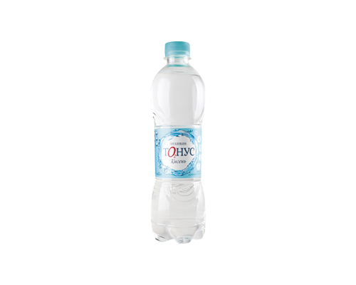 Вода мінеральна негазована, 0.5 л Тонус-Кисень™