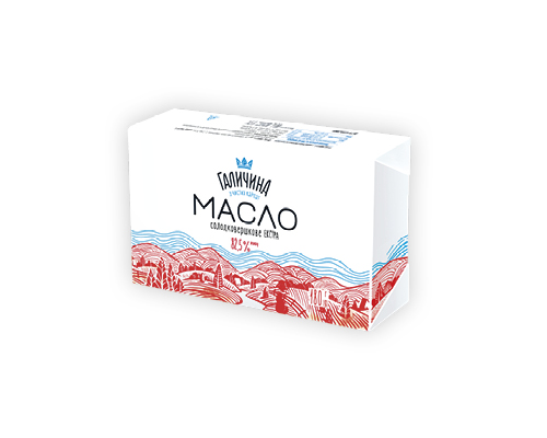 Масло солодковершкове екстра 82.5%, 180 г Галичина™