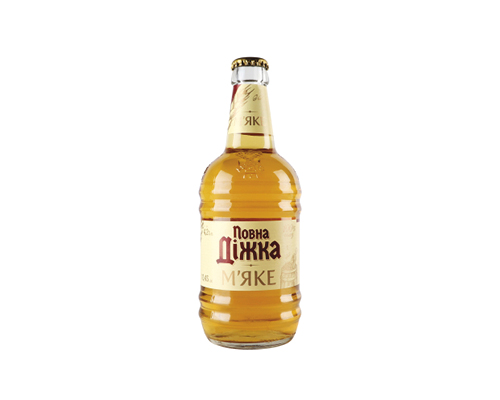 Пиво М’яке світле 4.2%, 0.45 л Повна Діжка™