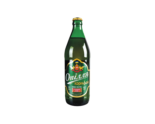 Пиво Корифей 3.7%, 0.5 л Опілля™