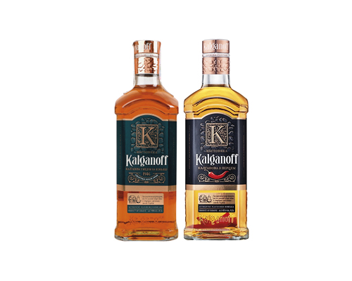 Настоянка Калганова на коньяку з медом, з перцем, 40%, 0.5 л Kalganoff™