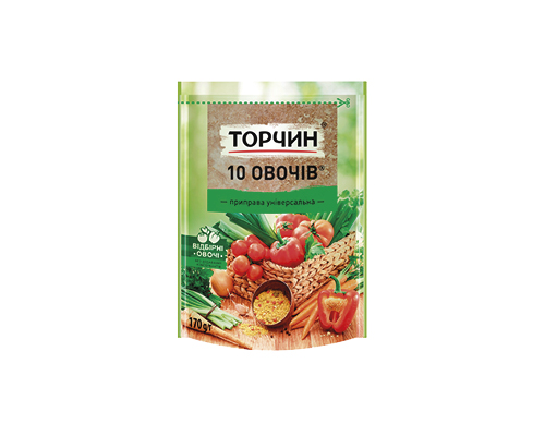 Приправа 10 овочів, 170 г Торчин™