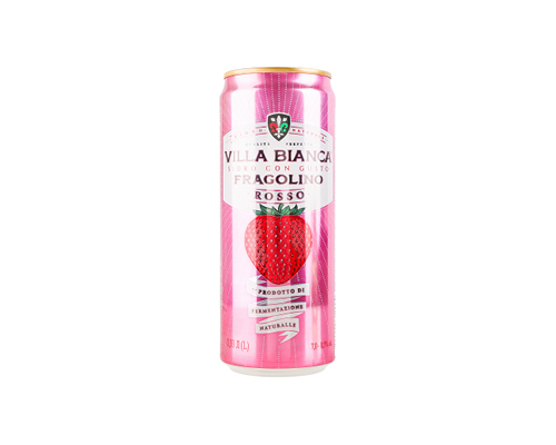 Сидр Fragolino Rosso червоний солодкий 8%, 0.33 л Villa Biancа™