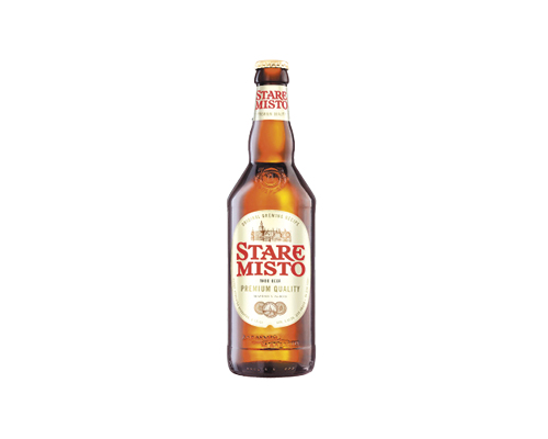 Пиво світле Stare Misto 4.8%, 0.5 л Перша Приватна Броварня™