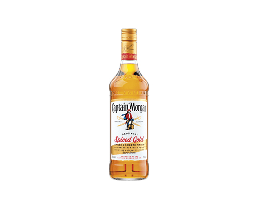 Алкогольний напій на основі Карибського рому «Spiced Gold» 35%, 0.7 л Captain Morgan™