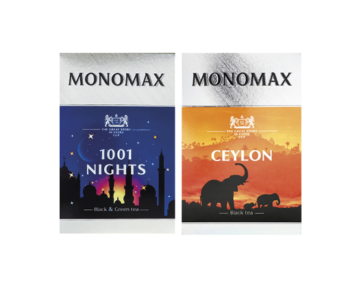 Чай чорний листовий Цейлон, 90 г, чорний і зелений 1001 Ніч, 80 г Monomах™
