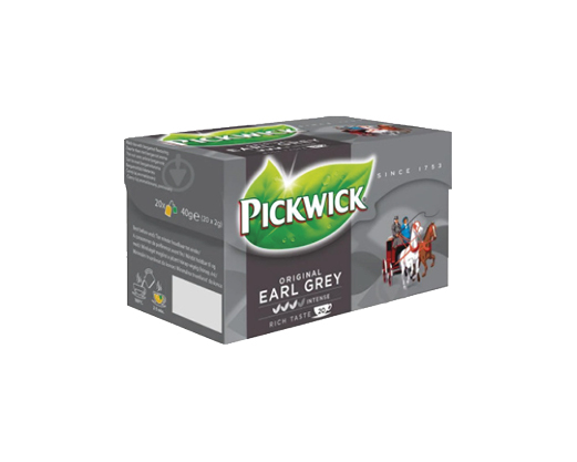 Чай чорний Earl Grey, 20*2 г, 40 г Pickwick™