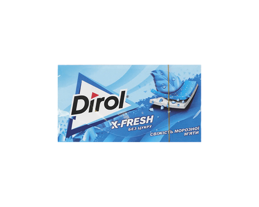 Жувальна гумка x-fresh свіжість м’яти, 13.5 г Dirol™