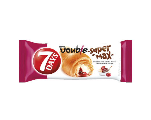 Круасан Double ваніль-вишня, 110 г 7 Days™