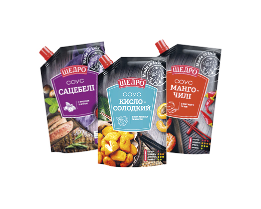Соус в асортименті, 180 г, 200 г Щедро™