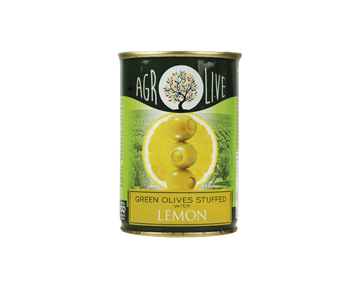 Оливки зелені з лимоном, 280 мл Аgrolive™