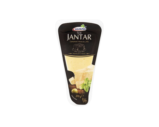 Сир твердий Jantar, 200 г Mlekpol™