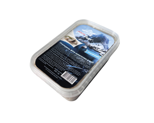 Оселедець філе-шматочки в олії з пряною посипкою, 300 г Fish Port™