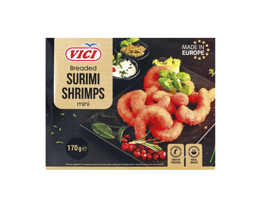 Креветки з сурімі міні в паніровці, 170 г Vici™