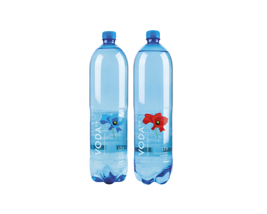 Вода питна Рідна Справжня Українська негазована, сильногазована, 1.5 л Voda Ua™