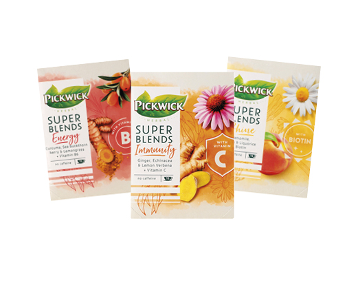 Чай трав’яний вітамінний Ромашка, Лемонграс, Вербена-ехінацея, 15*1.5 г, 22.5 г Pickwick™