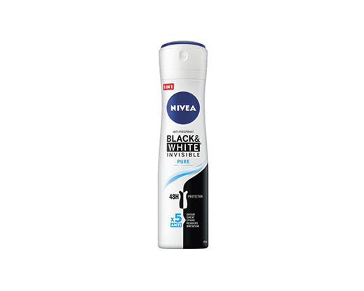 Дезодорант спрей жіночий чорне-біле, 150 мл Nivea™