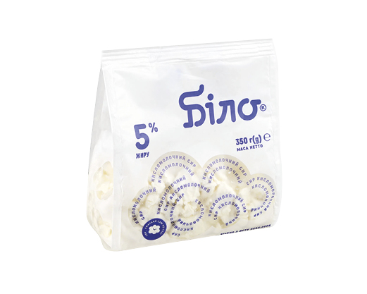 Сир кисломолочний 5%, 350 г Біло™