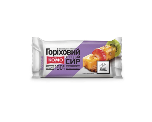 Сир твердий Горіховий 50%, 150 г Комо™