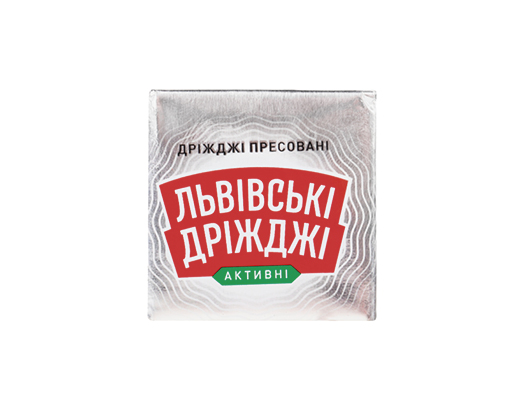 Дріжджі пресовані, 42 г Львівські дріжджі™