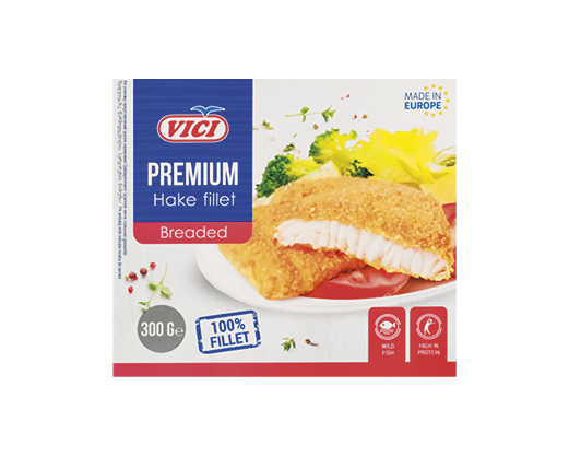 Порції філе хека в паніровці, 300 г Vici™