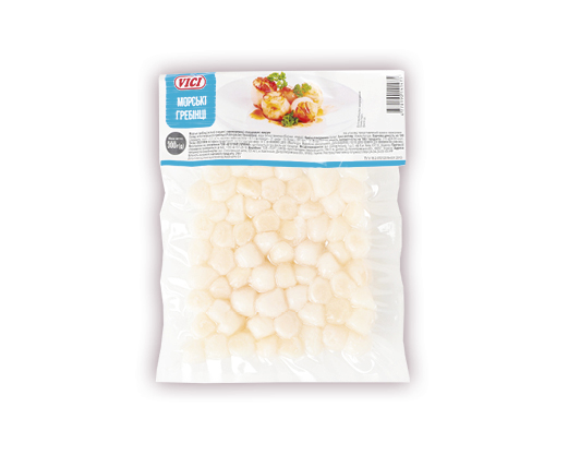 Гребінці морські очищені сироморожені, 300 г Vici™