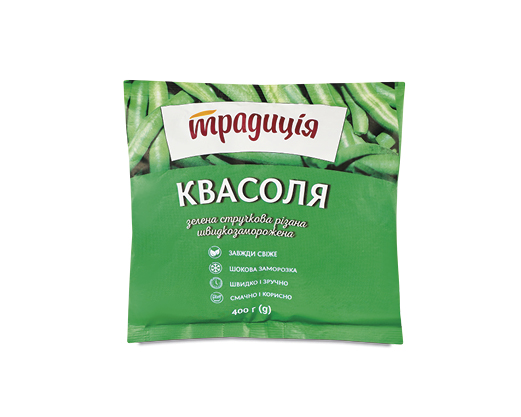 Квасоля зелена стручкова, 400 г Традиція™