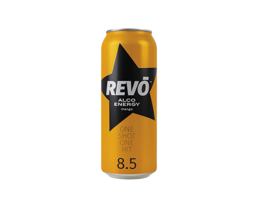 Напій слабоалкогольний енергетичний Mango 8.5%, 0.5 л Revo™