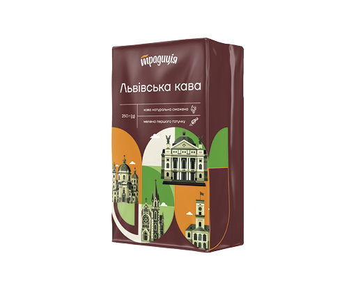 Кава мелена «Львівська», 250 г Традиція™