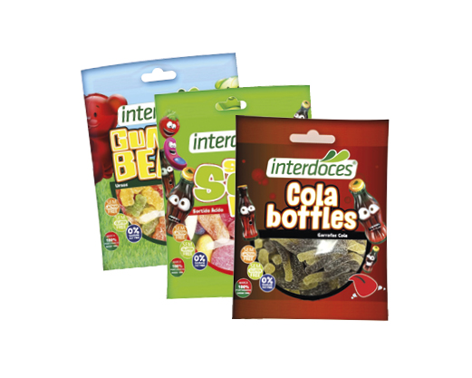 Цукерки желейні в асортименті, 90 г Interdoces™