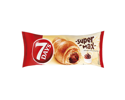 Круасан з начинкою какао, 110 г 7 Days™