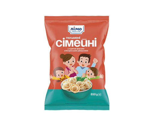 Пельмені «Сімейні» з курячим фаршем, 850 г Лімо™