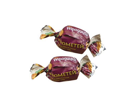 Цукерки «Прометей» родзинка-курага, 100 г Традиція™