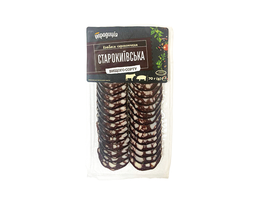 Ковбаса Старокиївська, 70 г Традиція™