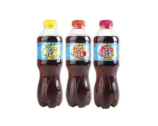 Напій холодний чорний чай «Ice Tea» зі смаком лимона, малини, персика, 0.5 л Biola™