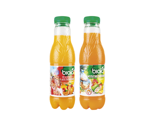 Нектар манго-апельсин, мультивітамін, 0.5 л Біола™