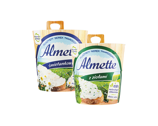 Сир Almette вершковий 60%, з травами 57%, 150 г Hochlаnd™