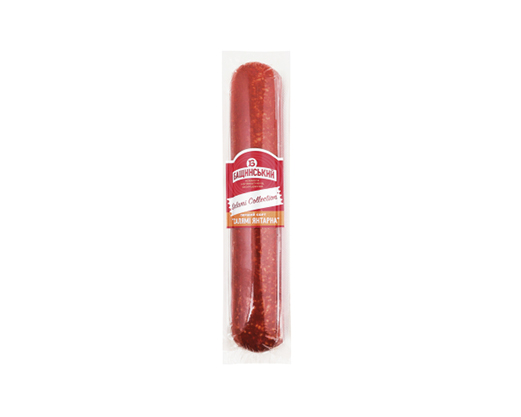 Ковбаса «Салямі Янтарна», 100 г Бащинський™