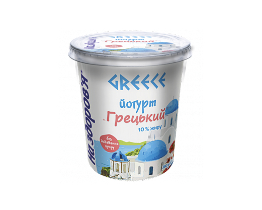 Йогурт вершковий Грецький 10%, 280 г На здоров’я™