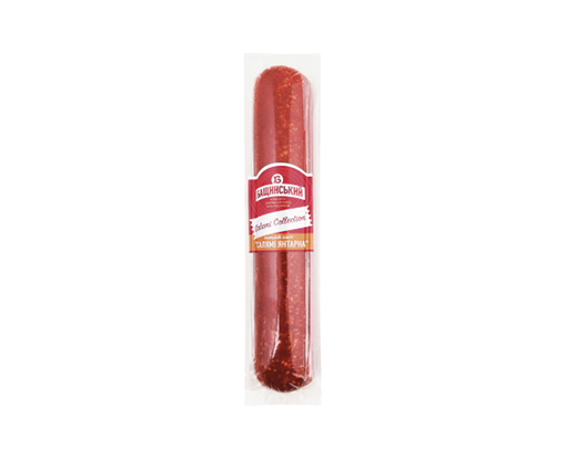 Ковбаса «Салямі Янтарна», 100 г Бащинський™