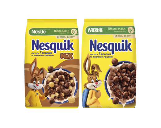 Сухі сніданки Nesquik, мікс, 375 г Nestle™