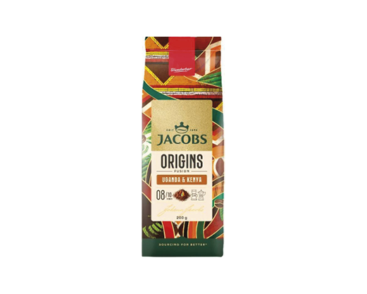 Кава мелена Origins Uganda Kenya, 200 г Jacobs™